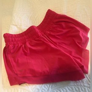 IVL high waisted shorts, pink, EUC